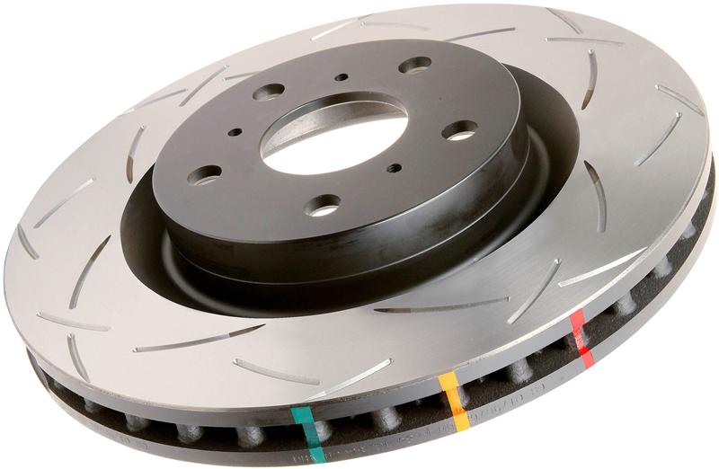 DBA 3/06-08 Audi Q7 Rear Slotted 4000 Series Rotor