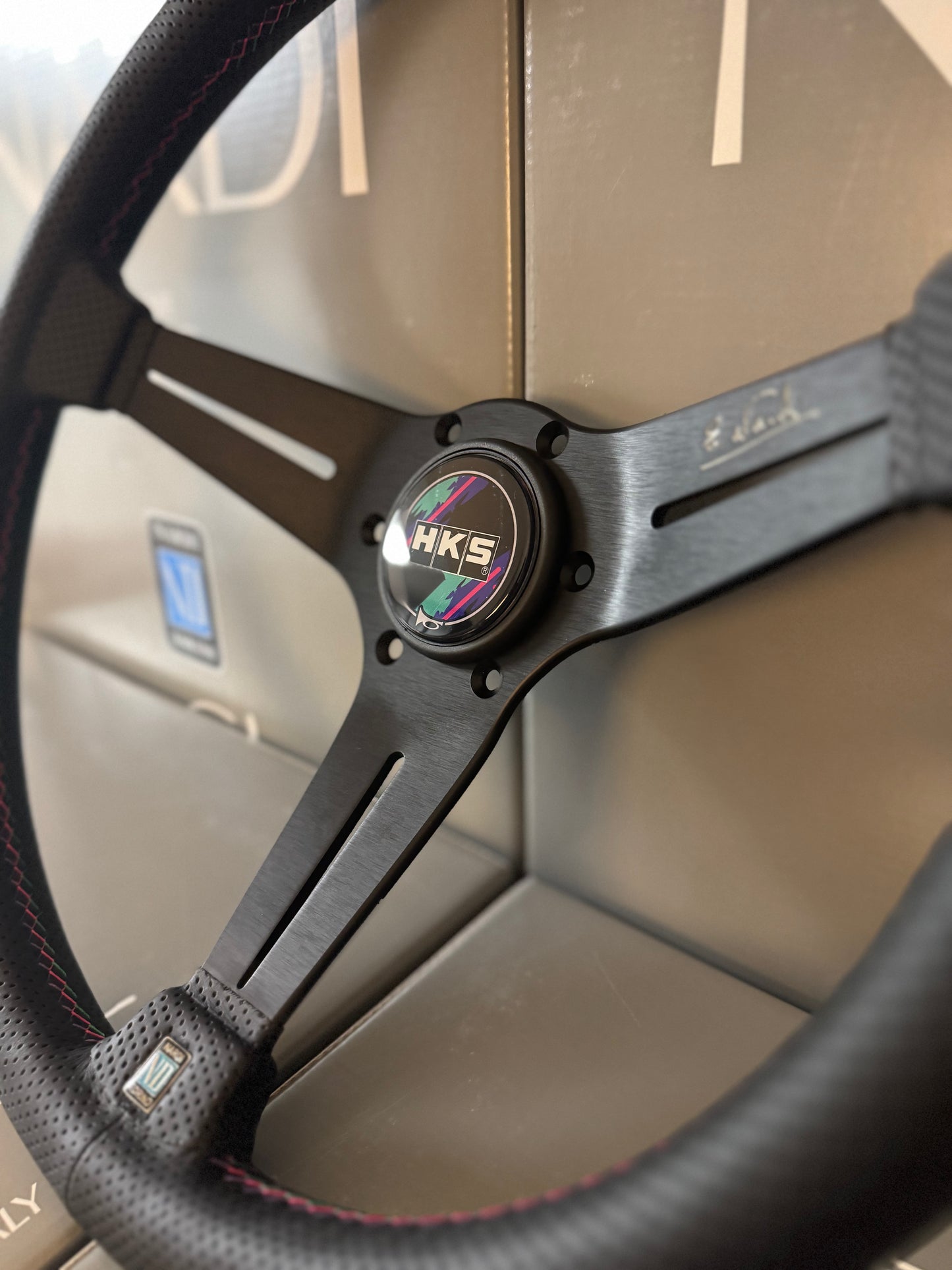 HKS STEERING WHEEL NARDI SPORTS 34DEEP - 51007-AK668