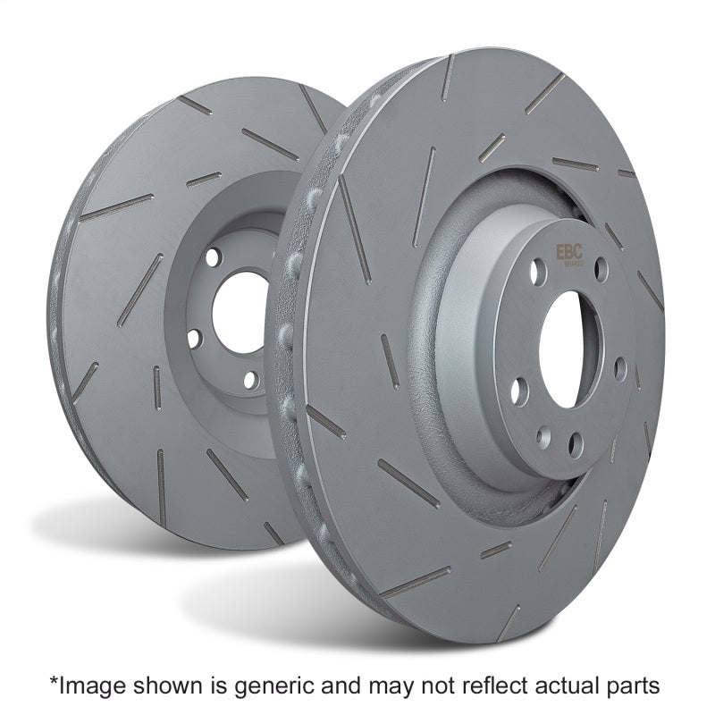 EBC 2018+ AUDI A4 Allroad Quattro 2.0L Turbo USR Slotted Front Rotors