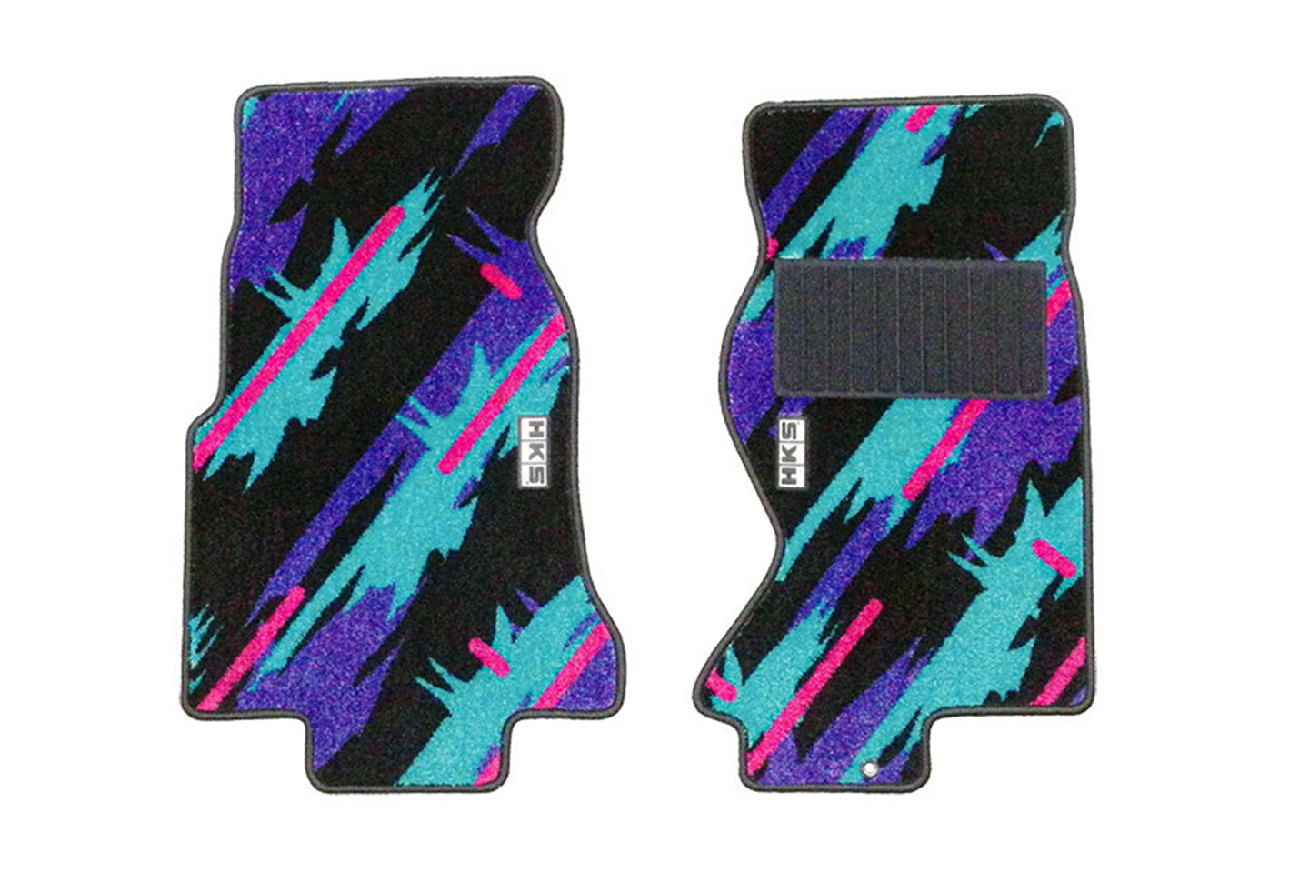 HKS "Oil Splash" LHD Floor Mats - 1993-1998 Toyota Supra