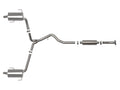 aFe Subaru Outback 20-23 H4-2.4L Takeda 2-1/2 IN to 2-1/4 IN 304 Stainless Steel Cat-Back Exhaust