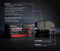 R1 1999-2013 Cadillac Escalade ESV Front/Rear Performance Off-Road/Tow Brake Pads & Hardware Kit