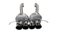 Corsa 2015-2019 Chevrolet Corvette C7 Z06 6.2L 2.75in Xtreme Axle-Back w/ Dual NPP & Quad Black Tips