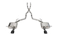 Corsa 2011-2025 Dodge Durango Xtreme 2.5in Cat-Back Dual Rear Exit w/ Single 4.5in Black PVD Tips