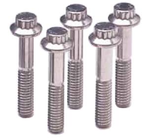 ARP M10 x 1.25 x 30mm 12pt Black Oxide Bolts (Set of 5)
