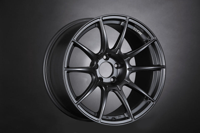 SSR GTX01 19x9.5 5x114.3 35mm Offset Flat Black Wheel 04-08 TL / 93-98 Supra
