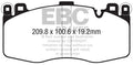 EBC 15-19 BMW X5M 4.4TT (F85) Redstuff Front Brake Pads