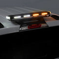 Putco 24In Universal 24In Tri Color Hornet Light (Amber/Blue/White) - LED Stealth Rooftop Strobe Bar