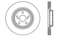 StopTech Sport Drilled & Slotted Rotor - Front Right