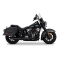 Vance & Hines 2025+ HD Softail Twin Slash 4in Round Black Slip-On Exhaust