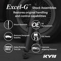 KYB 14-18 Mazda 3 Excel-G Shock Assembly - Rear