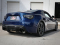aFe Takeda Exhaust Axle-Back 13-15 Scion FRS / Subaru BRZ 304SS Black Dual Tips Exhaust