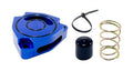 Torque Solution Blow Off BOV Sound Plate (Blue) 14+ Kia Forte Koup Turbo