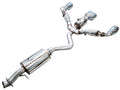 AWE Tuning 23-24 Toyota GR Corolla Touring Edition Cat-Back Exhaust - Chrome Silver Tips