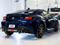 AWE Tuning Subaru BRZ/ Toyota GR86/ Toyota 86 Track Edition Cat-Back Exhaust- Chrome Silver Tips