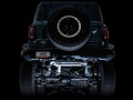 AWE Tuning 2021+ Ford Bronco 0FG Dual Rear Exit Exhaust w/Diamond Black Tips & Bash Guard