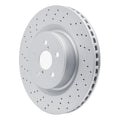DFC 08-14 Lexus IS F Front Drilled Hi-Carbon Alloy Geomet Coated Rotor