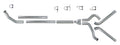 Diamond Eye KIT 4in Turbo Back MFLR RPLCMENT PIPE DUAL AL: 94-02 DODGE CUMMINS 5.9L