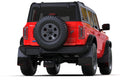 Rally Armor 21-25 Ford Bronco (Steel Bmpr + RR - NO Rptr/Sprt) Blk Mud Flap w/Red Logo