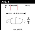 Hawk HP+ Street Brake Pads