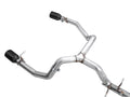 AWE Tuning 4th Gen GM 1500 5.3L 0FG Cat-Back Split Rear Exit (Flat Bumper) - Dual Diamond Tips