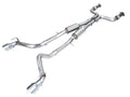 AWE Tuning 2023 Nissan Z RZ34 RWD Track Edition Cat-Back Exhaust System w/ Chrome Silver Tips