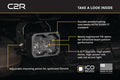 Diode Dynamics C2R White Flood Standard LED Pod (Single)
