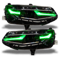 Oracle 19-21 Chevy Camaro LS/LT RGB+A Headlight DRL Kit - ColorSHIFT w/o Controller