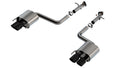 Borla 15-24 Lexus RC F Axle-Back Exhaust System S-Type - Black Chrome