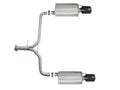 aFe Takeda 2.25-1.75in 304 SS Axle-Back Exhaust w/ Black Tips 13-17 Honda Accord Sport Sedan I4-2.4L