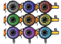 Oracle 2021+ Ford Bronco Oculus Bi-LED Projector Headlights - ColorSHIFT LED