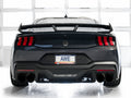 AWE 2024 Ford Mustang Dark Horse S650 RWD Track Edition Cat-Back Exhaust w/ Quad Diamond Black Tips