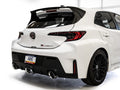 AWE Tuning 23-24 Toyota GR Corolla Touring Edition Cat-Back Exhaust - Chrome Silver Tips