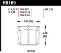 Hawk HP+ Street Brake Pads
