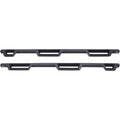 Westin 99-16 Ford F-250/350/450/550 CC (6.75ft Bed) HDX Drop Whl to Whl Nerf Step Bars - Text Blk