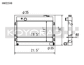 Koyo 68-73 Datsun 510 1.6L (MT) Radiator