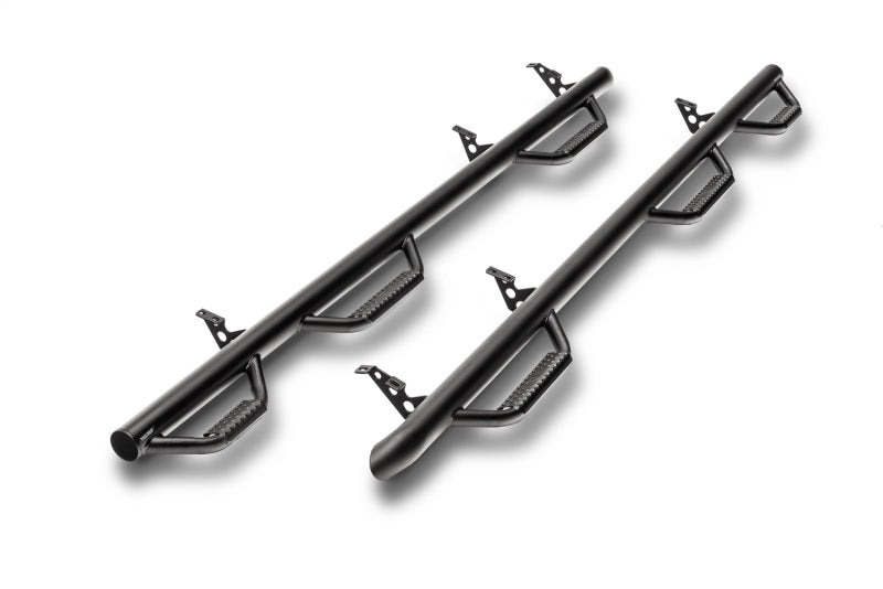 N-Fab Nerf Step 2017 Ford F-250/350 Super Duty SuperCab 8ft Bed - Tex. Black - Bed Access - 3in