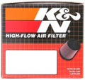 K&N Universal Rubber Filter 2 inch Top OD / 3.5 inch Base OD / 2.25 inch Flange ID / 4 inch Height