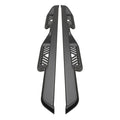 Westin 18-22 Jeep Wrangler JL Unlimited Outlaw Nerf Step Bars - Textured Black