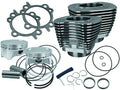 S&S Cycle 07-17 BT Models 110in Sidewinder Big Bore Kit - Wrinkle Black