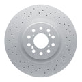 DFC 23-26 Honda Civic Hatchback Front Drilled Hi-Carbon Alloy Geomet Coated Rotor