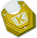 Kuryakyn Lodestar Kickstand Shoe-BMW-Gold