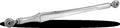 Performance Machine Shift Rod Scallop - Chrome