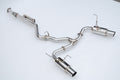 Invidia 2022+ Subaru WRX N1 Twin Outlet Single Layer SS Tip Cat-Back Exhaust