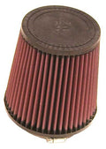 K&N Filter Universal Rubber Filter Round Tapered 4.5in Flange 5.875in Base 4.5 inch Top 6in Height