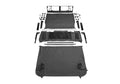 Rampage 2007-2018 Jeep Wrangler(JK) 2-Door Trailview Tonneau Top - Black Diamond