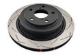 DBA 01-07 Subaru WRX / 05-07 Subaru Forester XT Rear Slotted 4000 Series Rotor