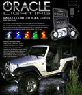 Oracle 3W Universal Cree LED Billet Lights - Green