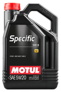 Motul 5L Specific 948B 5W20 Oil