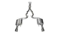 Corsa 2015-2017 Ford Mustang GT 5.0 3in Cat Back Exhaust Polish Dual 4.5in Tip (Xtreme)